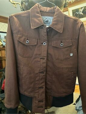 Patagonia Brown/Clay Women's Hemp Trucker Jacket NW/OT Women’s M